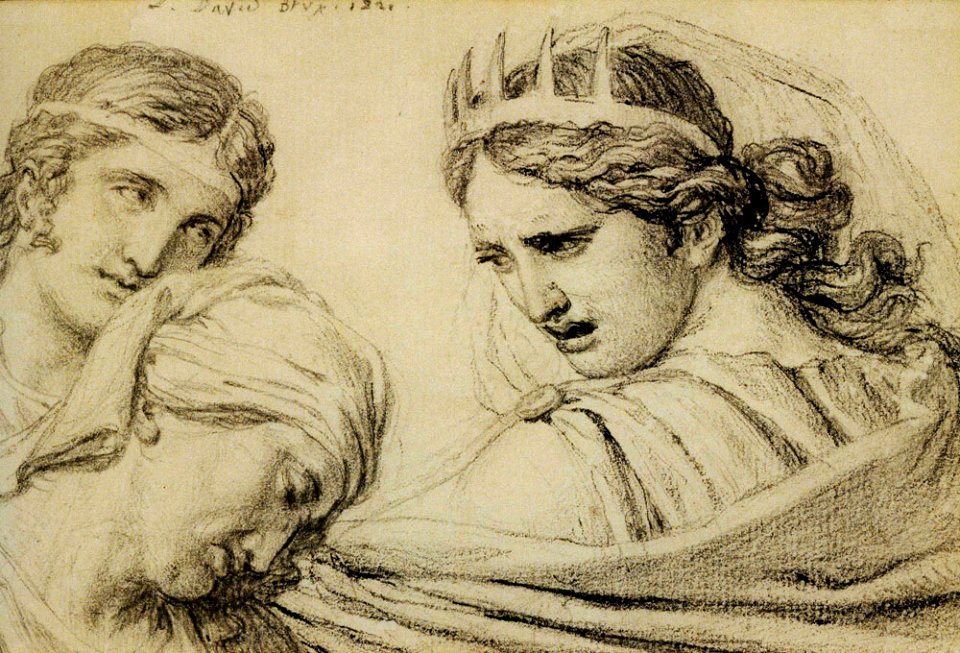 David - Composition with Three Figures, Collection of Dr. Esmond Martin