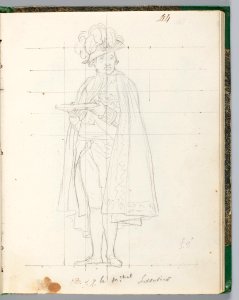David - 1943.1815.13.44, Comte Sérurier, Maréchal de France, Holding the Empress' Ring on a Salver