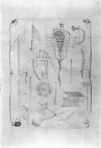 David - 1943.1815.19.7, Sacrificial Instruments (The Roman Album)