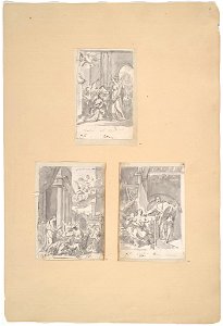 David - 1943.1815.19.9.A, The Penitence of Saint Joseph, after Tiarini (The Roman Album)