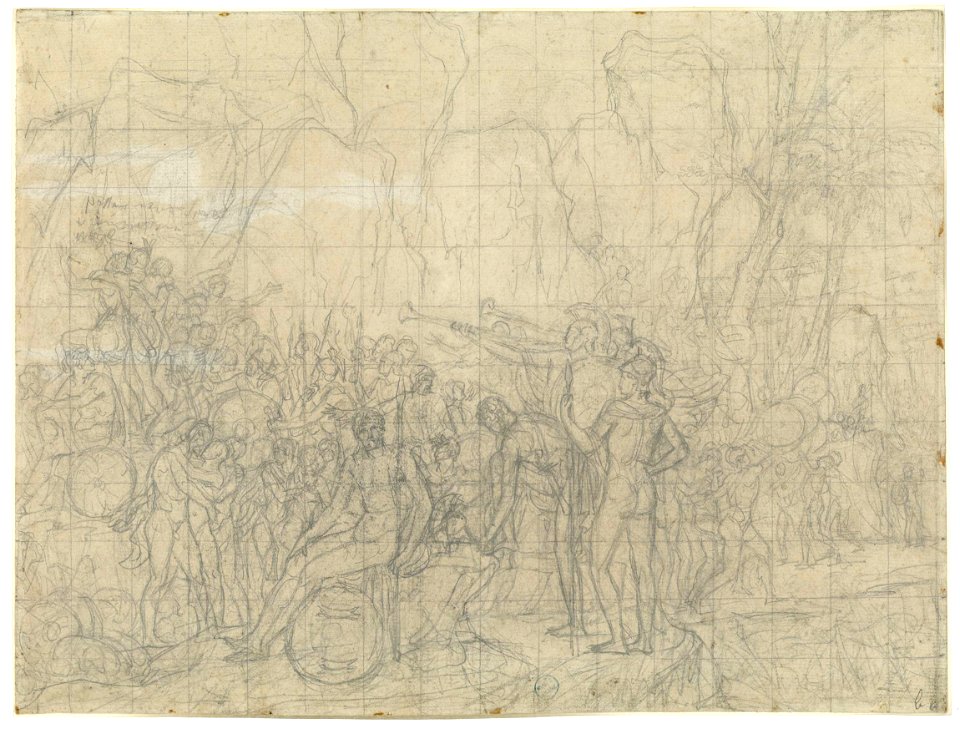 David - Etude pour Léonidas aux Thermopyles, 837.1.193
