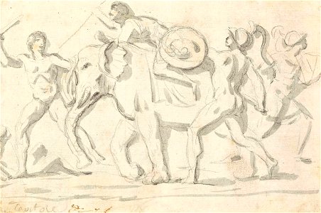David - A battle scene, after the Antique, 5970541