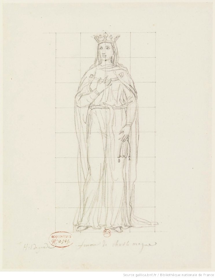 David - Hildegarde femme de Charlemagne, btv1b105458219