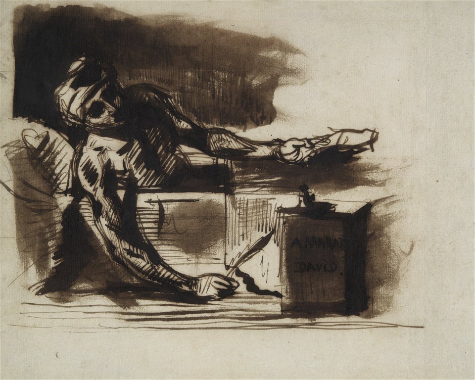 David - formerly attributed to - The Death of Marat, 1966.9.29