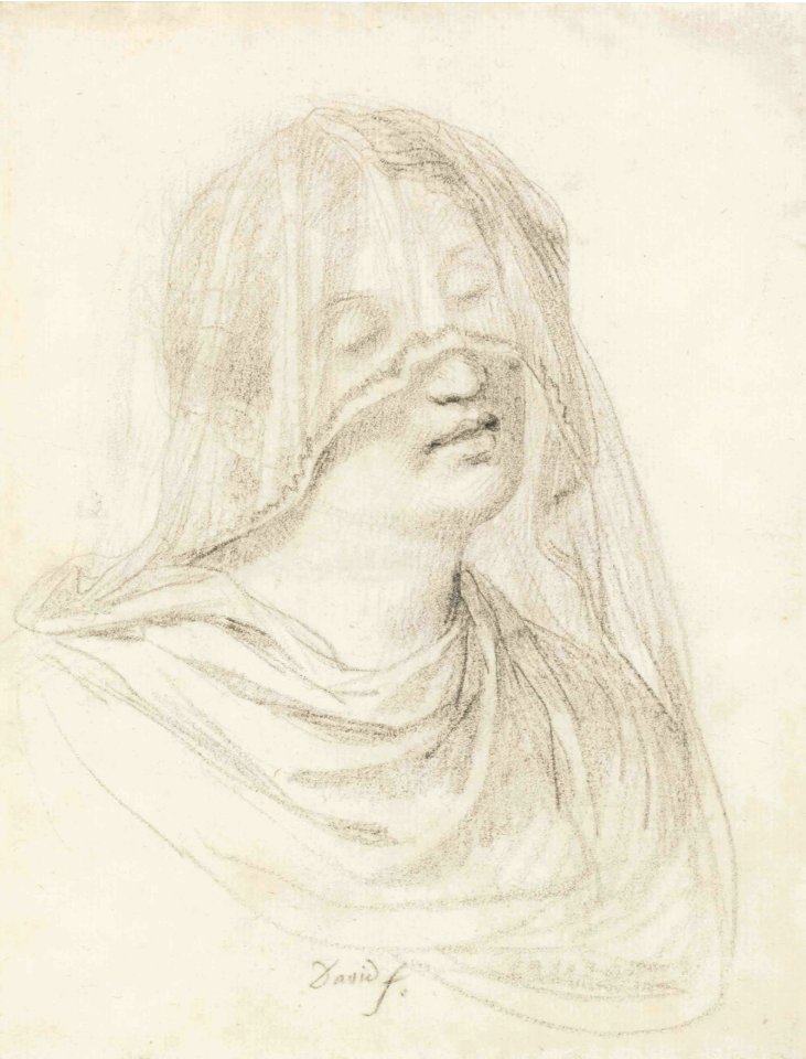 David - A veiled woman, bust-length, 5765829