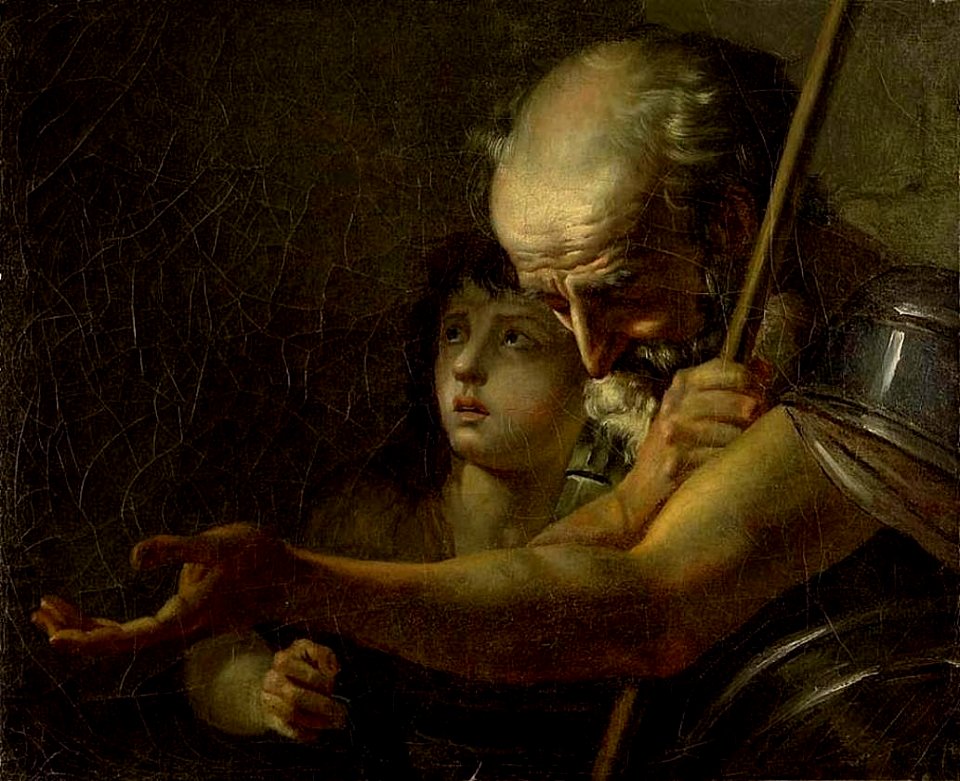 David - Belisarius (study), circa 1780