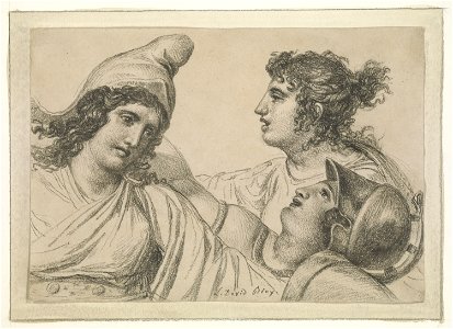 David - Composition with Three Figures, 2013.80.1