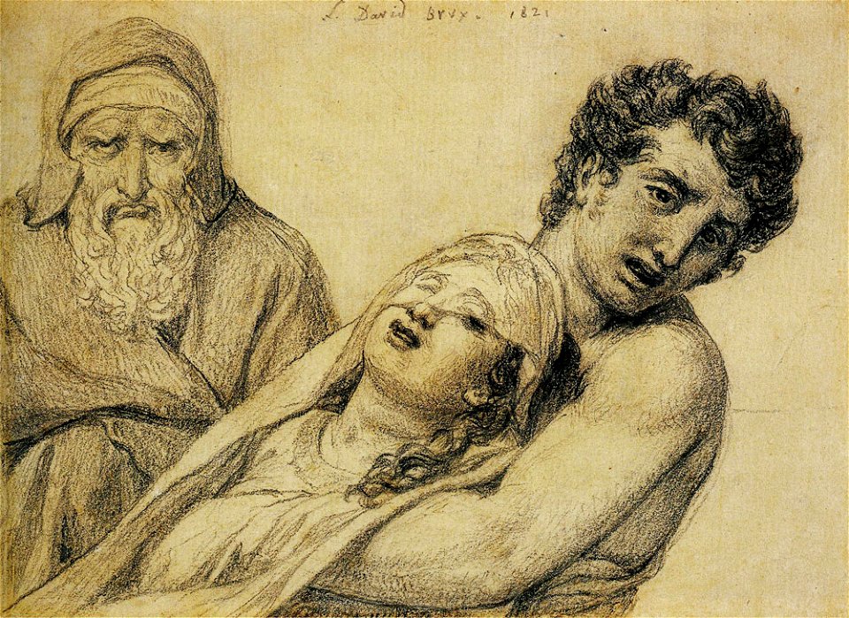 David - Composition with Three Figures, The Horvitz Collection, Boston