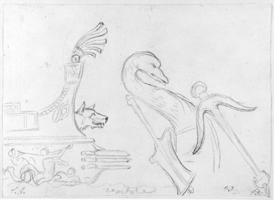 David - Antika ornamentdetaljer, NMH 901969