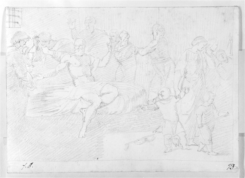 David - Death of Socrates, NMH 231969