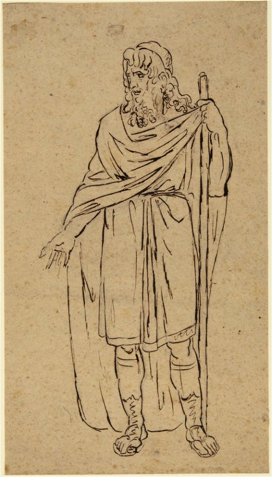 David - Bearded Man Wearing Tunic, x1941-113