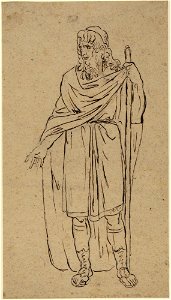 David - Bearded Man Wearing Tunic, x1941-113
