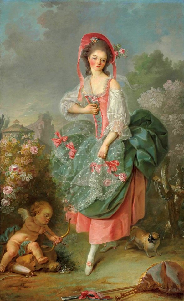 David - Portrait of Mademoiselle Guimard as Terpsichore, 5684583