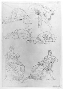 David - Figurstudier, NMH 841969