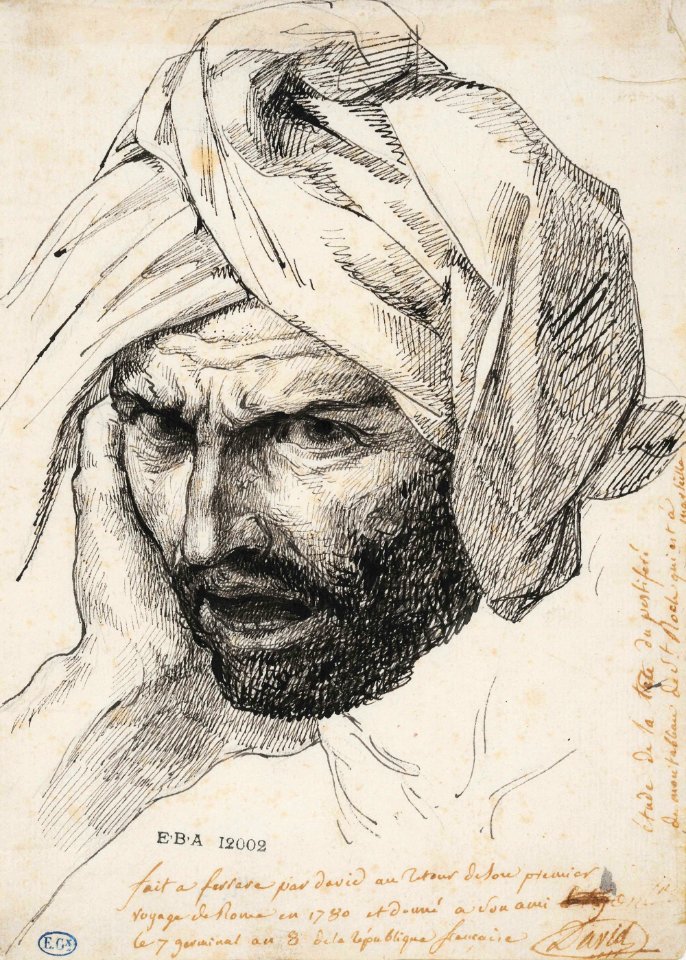 David - Head of a plague victim, 1780