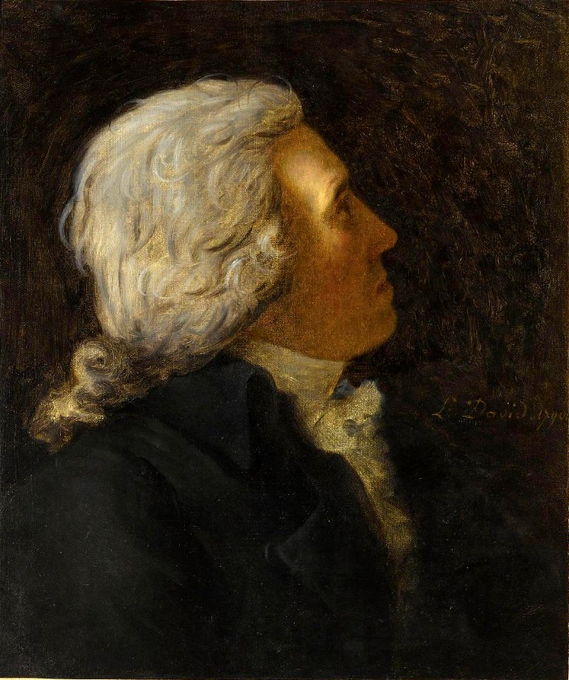 David - Portrait of Bertrand Barère de Vieuzac, 1790