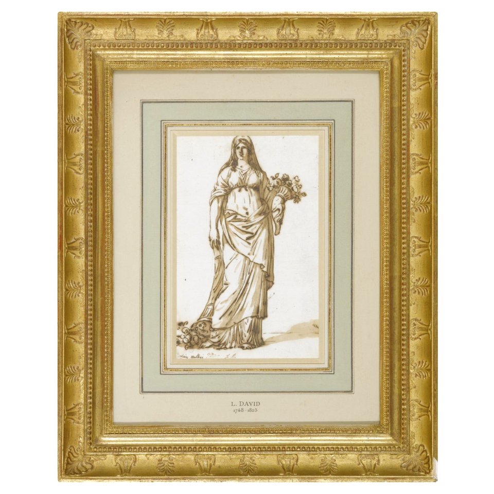 David - fortuna bearing a cornucopia, lot.150