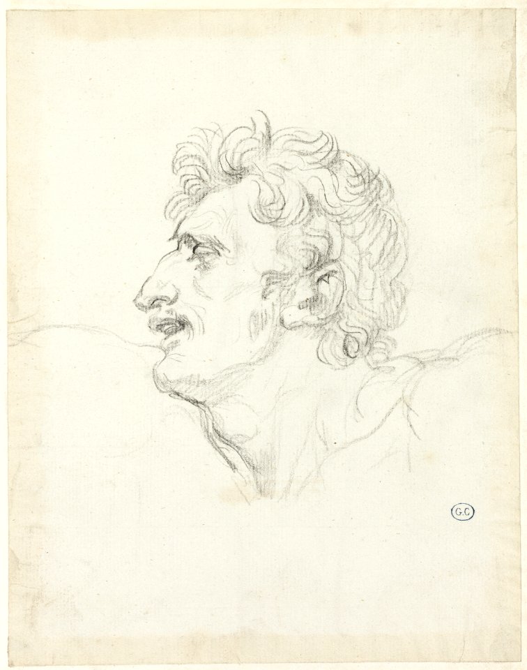 David - Head of a Man, Left Profile, 1961.393.37