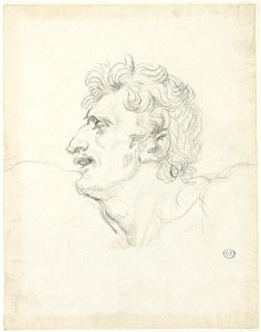 David - Head of a Man, Left Profile, 1961.393.37