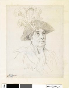 David - Le comte de Ségur, vu en buste, de trois-quarts à droite (recto), D.1951