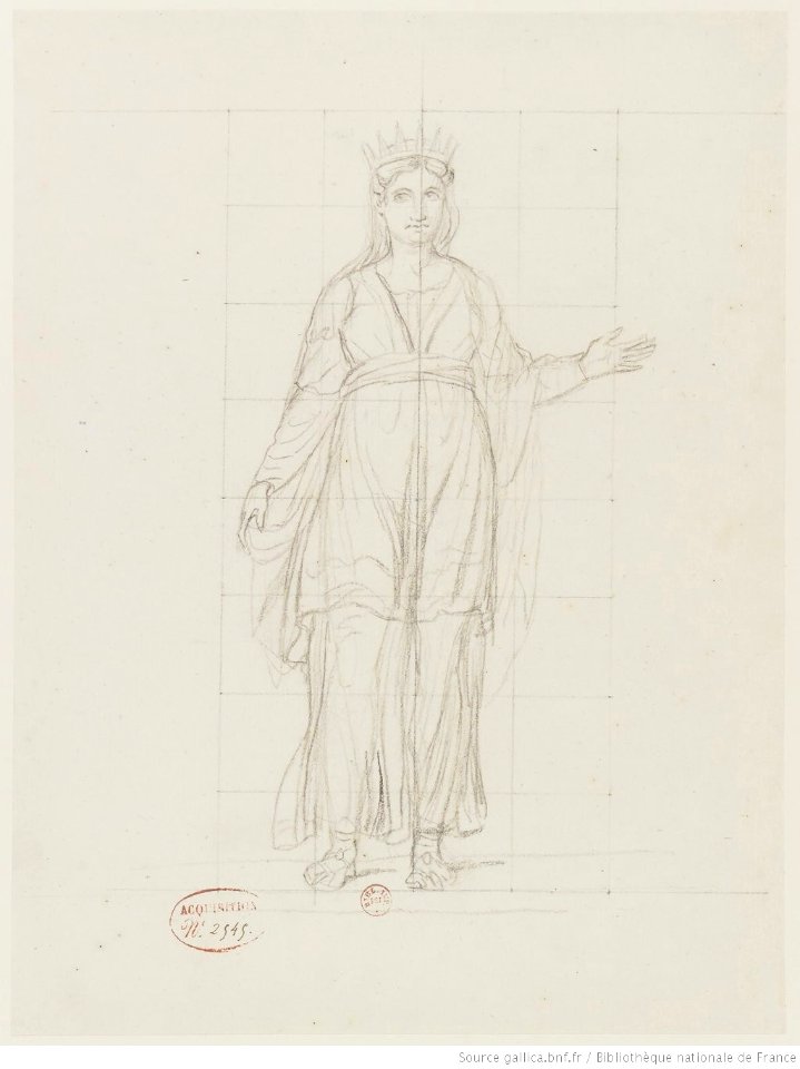 David - Portrait de reine, btv1b105458236