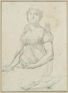 David - Portrait of a Lady of the Court, 57.553, about 1806