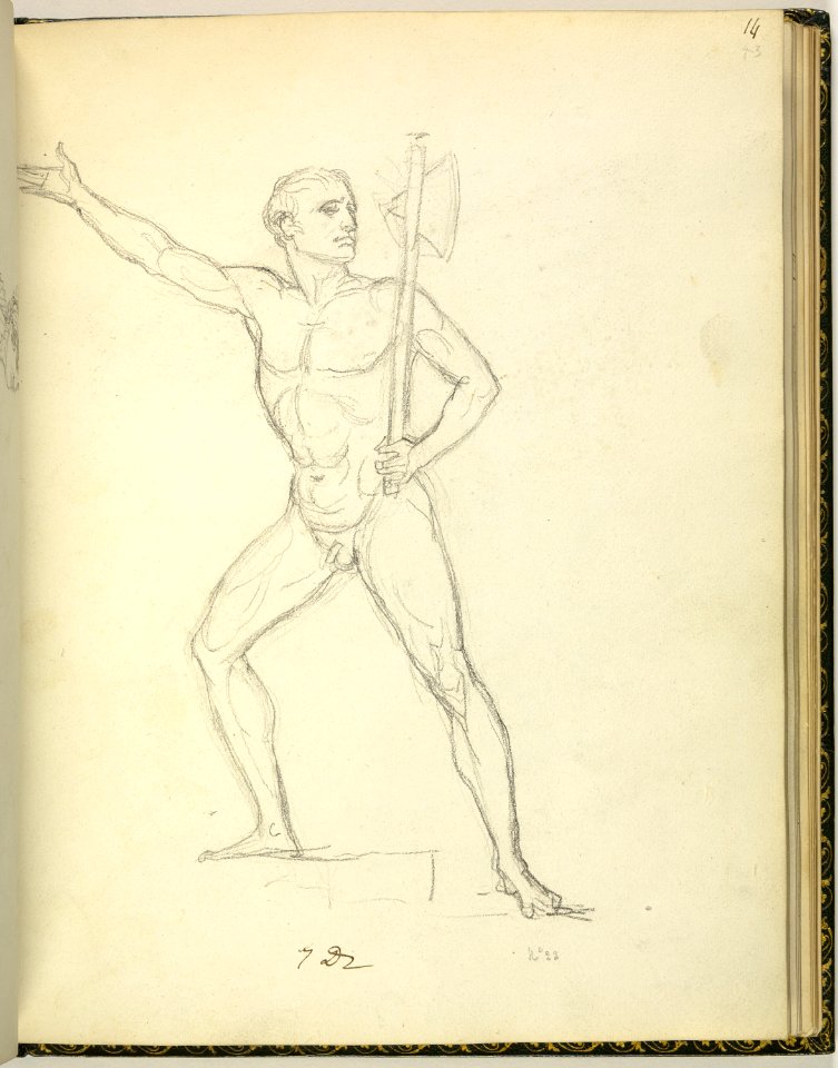 David - Sketchbook, 1961.393.1, 6
