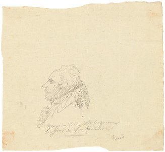 David - Maximilien Robespierre on the day of his execution, MA 1059.6
