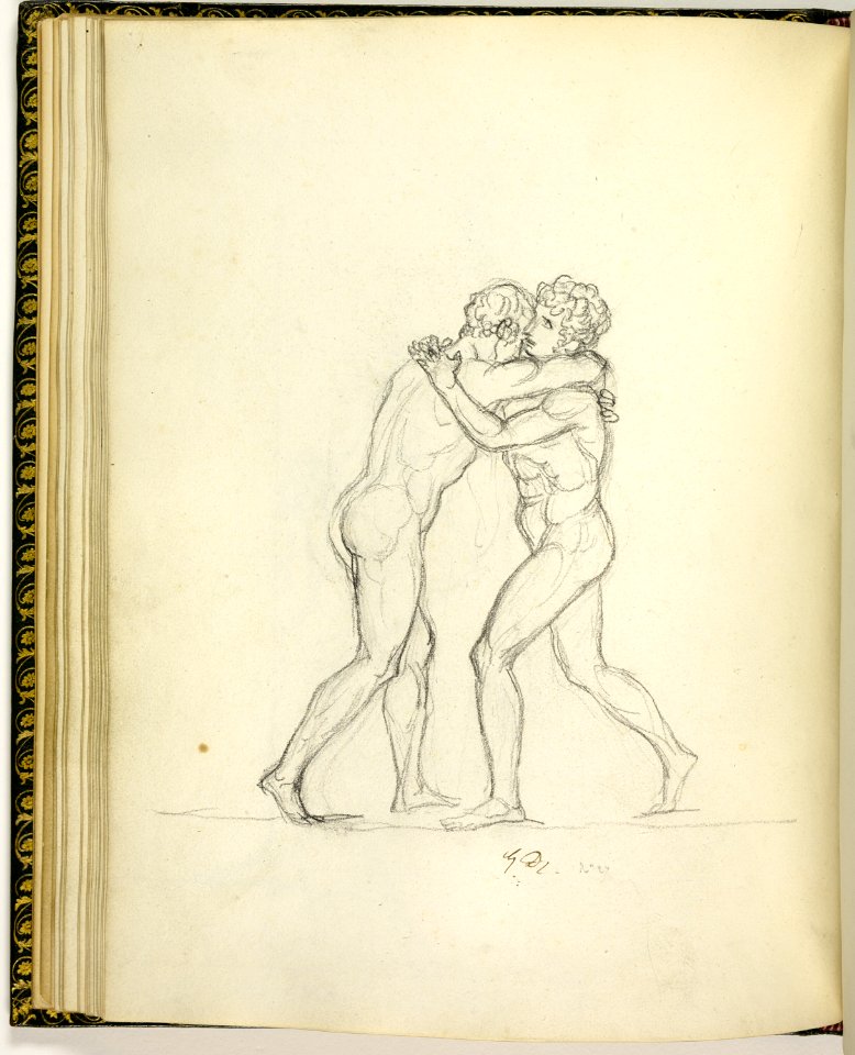 David - Sketchbook, 1961.393.1, 3