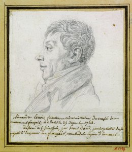 David - Portrait d'Alexandre Lenoir, fondateur et administrateur du musée des Monuments français, D.6077