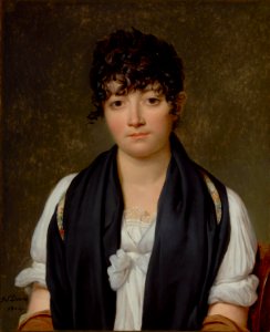 David - Portrait of Suzanne Le Peletier de Saint-Fargeau, 1804