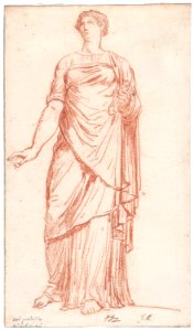 David - Statue of Flora seen from the Front, in the Palazzo Giustiniani, Rome, 2007.11.12