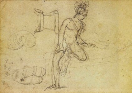 David - Study for the Composition of Mars and Rhea Sylvia, Private collection
