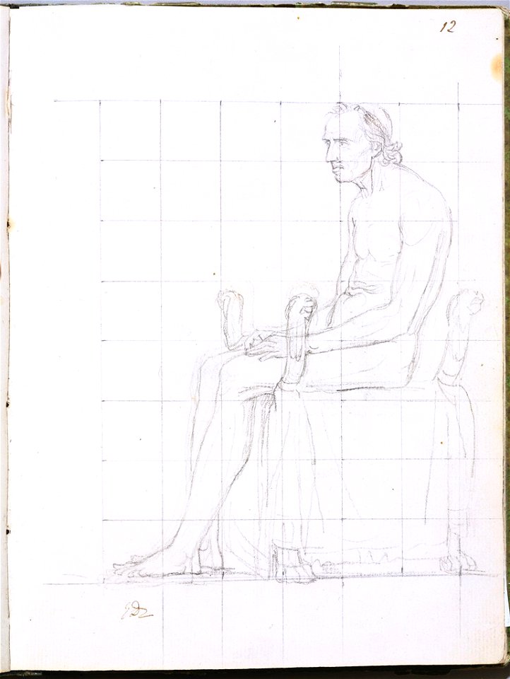 David - Sketchbook No. 14, 1943.1815.12.1-34, 43181638