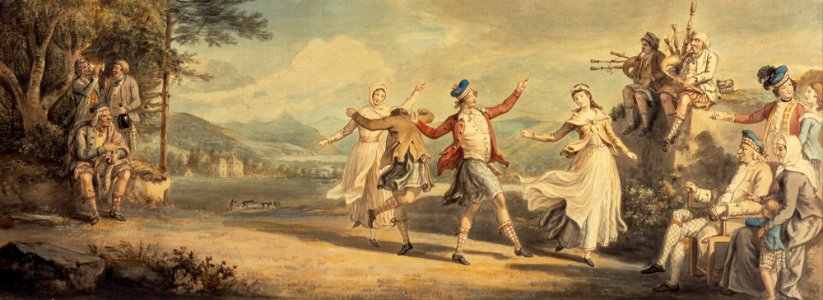 David Allan - A Highland Dance - Google Art Project