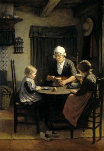 David Adolph Constant Artz - Bij grootmoeder