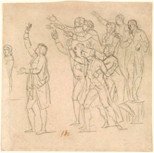 David - Study for Le Serment du Jeu de Paume, 2001.41