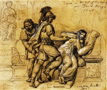 David - The Rape of Lucretia, Private collection