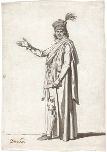 David - Study for a Costume of a Civil Official, c. 1792, 65.43.1