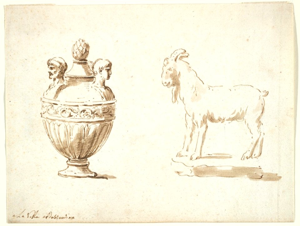 David - Vase and Goat, 1957.12.17.B