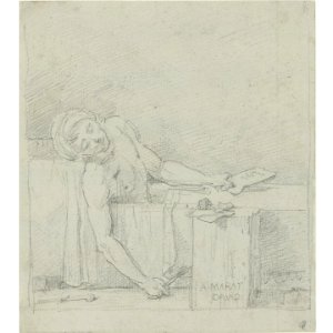 David - the death of marat, lot.108