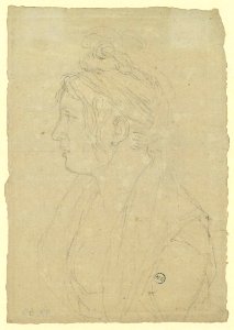 David - école de - Profil de femme, 39.65