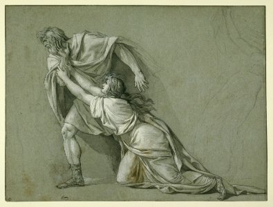 David - The Departure of Marcus Attilius Regulus for Carthage, 1976.58, 1785-86