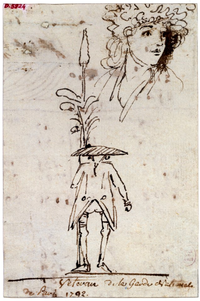 David - Vétéran de la Garde Nationale de Paris 1792, D.5929
