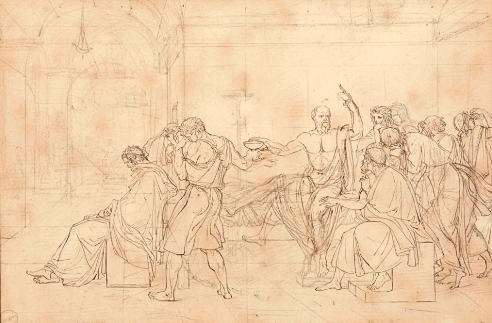 David - The Death of Socrates, 5868595