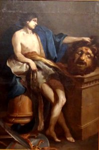 David contemplant la tete de Goliath - Pierre Puget