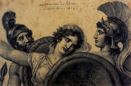 David - Variation on The Intervention of the Sabine Women, The Peabody Collection, Maryland