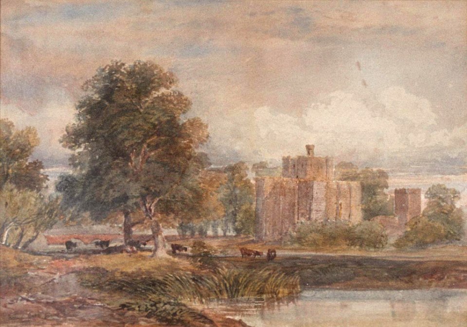 David Cox (II) - Brougham Castle, Cumberland