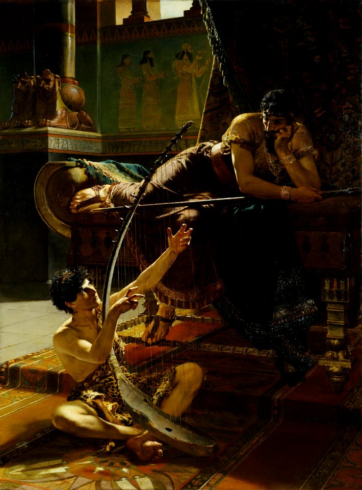 David and Saul (Julius Kronberg) - Nationalmuseum - 18384