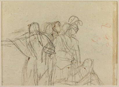 David - Étude pour Les Licteurs rapportent à Brutus les corps de ses fils, 1897-05